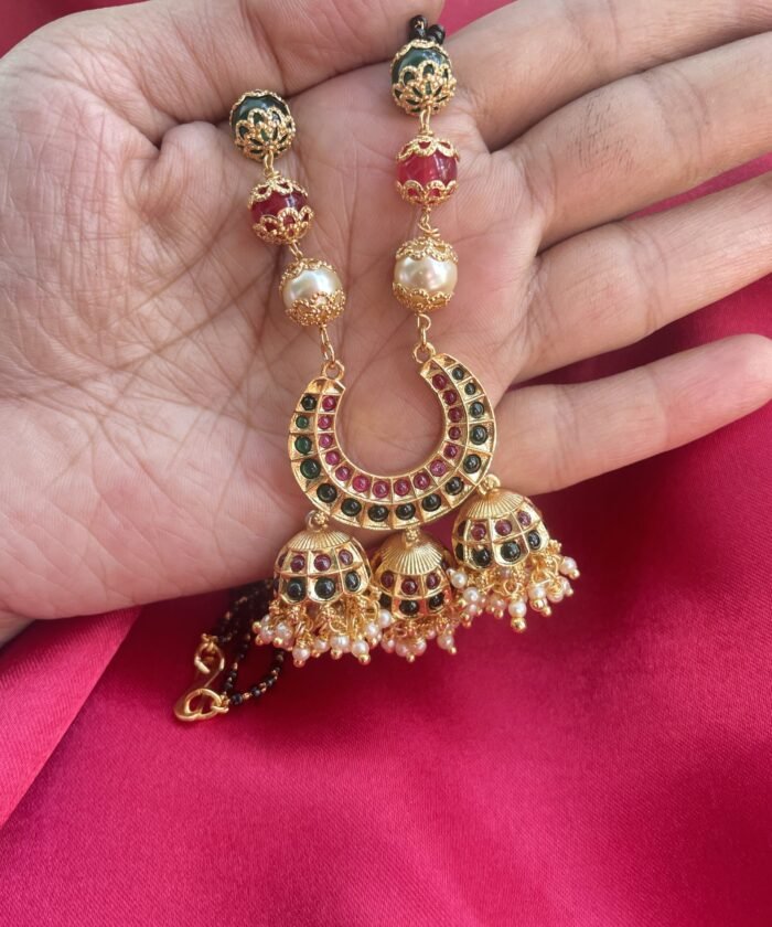 Kempu Stone Traditional Mangalsutra AJP2022-45