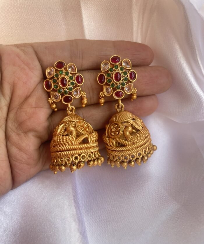 Kemp Pearls Jhumka AJP2022-41